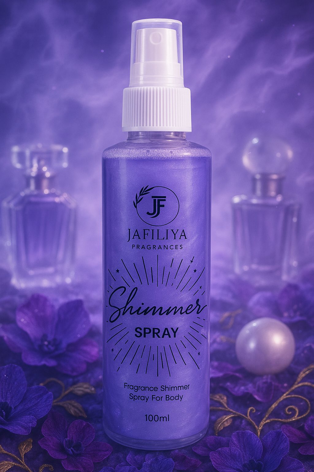 Purple Shimmer Mist 100ml – Sparkling Body Mist with Elegant Fragrance